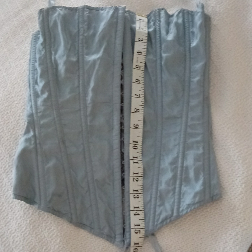 Bel Niente Bustle Light Blue Silk